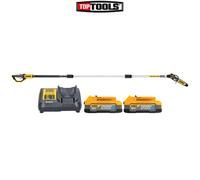 DeWalt DCMPS567 18V XR Brushless 20cm Pole Saw + 2 x 1.7Ah Batteries & Charger
