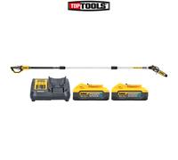 DeWalt DCMPS567 18V XR Brushless 20cm Pole Saw + 2 x 5.0Ah Batteries & Charger