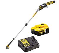 DEWALT DCMPS567P1 18V Li-ion Brushless Pole Saw Kit 1 x 5.0Ah Battery & Charger, Yellow