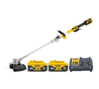 Dewalt Dcmst561 18V Cordless Brushless String Trimmer With 2 X 5Ah Batteries & Charger