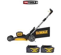 DeWalt DCMWP134 36V XR Brushless Push Lawn Mower 53cm With 2 x 4.0Ah Batt