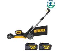 Dewalt DCMWP134 36V XR Brushless Push Lawn Mower 53cm With 2 x 4.0Ah Batteries