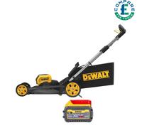 DEWALT DCMWP500 54V XR Push Lawn Mower 530mm With 1 x 6.0Ah Battery