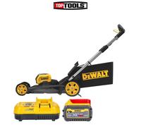 DEWALT DCMWP500 54V XR Push Lawn Mower 530mm With 1 x 6.0Ah Battery & Charger