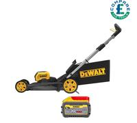 DEWALT DCMWP500 54V XR Push Lawn Mower 530mm With 1 x 9.0Ah Battery