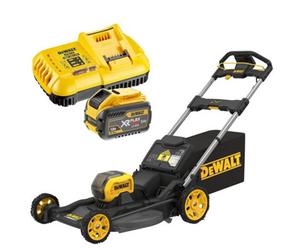 Dewalt Dcmwp500X1 Flexvolt Xr Brushless 53Cm Push Lawn Mower 54V + Bag 1 X 9Ah