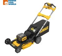 DeWalt DCMWSP156N-XJ Twin 18v XR Next Gen 53cm Brushless Self-Propelled Lawn ...