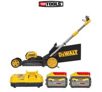 DEWALT DCMWSP550 54V XR Rear Wheel Drive Lawn Mower + 2x 9Ah Batteries & Charger