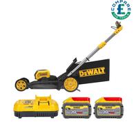 DEWALT DCMWSP550 54V XR Rear Wheel Drive Lawn Mower + 2x 9Ah Batteries & Charger