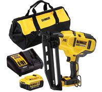 DeWalt DCN660N 18V Brushless Second Fix Nailer 1 x 4.0Ah Battery Charger & Bag