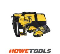 DeWalt DCN660N 18V Brushless Second Fix Nailer 2 x 5.0Ah Battery Charger & Case