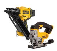 Dewalt DCN692N 18V 90mm Framing Nailer With DCS331N 18V Jigsaw Body Only