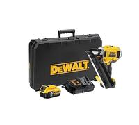 DeWalt DCN695P2 Two-Stage Cordless Nailer (18 V, 5 Ah, Brushless, Nail Length 50-90 mm, Single Release with Safety Sequence, Includes Accessories, 2 x Batteries, System Quick Charger and Carry Case)