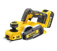 DeWalt DCP580P2-GB XR Brushless Planer 18 Volt 2 x 5.0Ah Li-Ion
