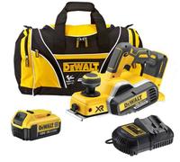 Dewalt Dcp580 M1 18V Xr Cordless Brushless Planer + 1 X 4.0Ah Batt, Charger + Bag