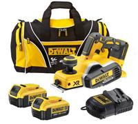 Dewalt Dcp580 M2 18V Xr Cordless Brushless Planer + 2 X 4.0Ah Batt, Charger + Bag
