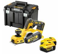 DeWalt DCP580N 18V XR Brushless Cordless Planer With 2 x 5Ah Batteries & Case