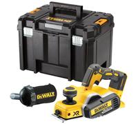 Dewalt DCP580N 18v XR Cordless Brushless Planer Bare + TSTAK Case + Dust Bag