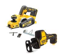Dewalt DCP580N 18v XR Cordless Brushless Planer & Fence & DCS369N Recip Saw Bare