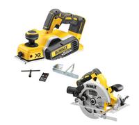 Dewalt Dcp580N 18V Xr Cordless Brushless Planer & Fence & Dcs570N Circular Saw