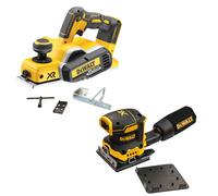 Dewalt DCP580N 18v XR Cordless Brushless Planer & Fence & DCW200N Orbital Sander