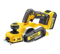 DeWalt DCP580P2-GB XR Brushless Planer 18 Volt 2 x 5.0Ah Li-Ion