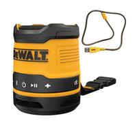 Dewalt Dcr009 Rechargeable Compact Bluetooth Speaker Range + Usb-A Usb-C Cable