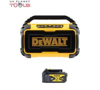 DeWalt DCR011 18V XR Premium Bluetooth Speaker With 1 x 4.0Ah Battery