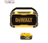 DeWalt DCR011 18V XR Premium Bluetooth Speaker With 1 x 5.0Ah Battery