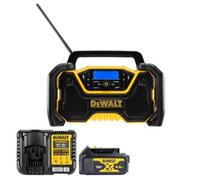 Dewalt Dcr029 18V Compact Dab & Bluetooth Radio With 1 X 4Ah Battery & Charger