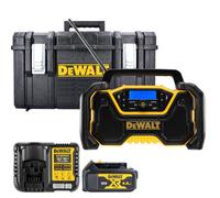 Dewalt Dcr029 18V Compact Dab & Bluetooth Radio With 1 X 4Ah Battery, Charger & Case