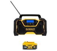 Dewalt Dcr029 18V Xr Compact Dab & Bluetooth Radio With 1 X 5Ah Battery