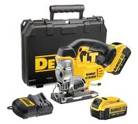 DeWalt DCS331 18v XR Cordless Jigsaw 2 x 4ah Li-ion Battery Charger Case