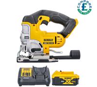 DEWALT DCS331N Cordless 18V XR Li-Ion Jigsaw With 1 x 5.0Ah Battery & Charger