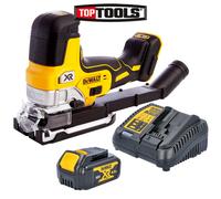 DeWalt DCS335 18V XR Brushless Grip Jigsaw With 1 x 4ah Battery & Charger