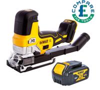 DeWalt DCS335 18V XR Li-Ion Brushless Grip Jigsaw With 1 x 4.0Ah Battery