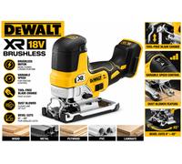 DEWALT DCS335N-XJ 18V XR Brushless Cordless Body Grip Jigsaw Bare Unit Copy tit