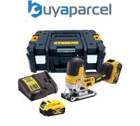 DeWalt DCS335P2 18v XR Cordless Brushless Body Grip Jigsaw - 2 x 5.0ah Batteries