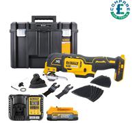 Dewalt DCS355 18V MultiTool With Acc. + 1 x 1.7Ah Battery, Charger & Case