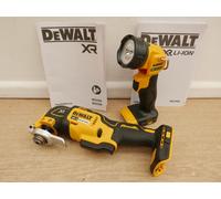 DeWalt DCS355 18v XR Oscillating Multi Tool Bare Unit + DCL040 pocket torch