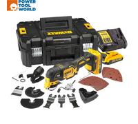 Dewalt DCS355D2 18v XR Oscillating Multi Tool + 35 Piece Accessory + TStak Case