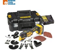 DeWalt DCS355M1 18v XR Brushless Oscillating Multi-Tool 1x 4.0Ah Batt