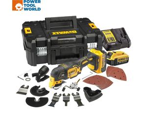 DeWalt DCS355M2 18v XR Brushless Oscillating Multi-Tool 2x 4.0Ah Batts