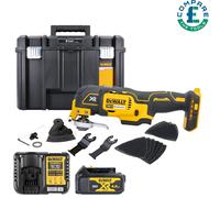 DeWalt DCS355N 18V MultiTool With Accessories + 1 x 4Ah Battery, Charger & Case