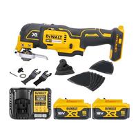 Dewalt DCS355N 18V Oscillating Multi-Tool with 2 x 5.0Ah DCB184 Batteries & DCB115 Charger