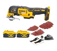 DeWalt DCS355N 18V XR Brushless Oscillating Multi-Tool with 2 x 5.0Ah Batteries