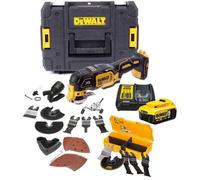 Dewalt Dcs355P1 18V Xr Brushless Oscillating Multi Tool + 40 Accessory Kit 5.0Ah