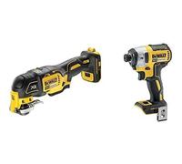 DEWALT DCS356N 18v XR Brushless Oscillating Multi-Tool Body Only & DCF887N XR 18V 3 Speed BL Impact Driver Naked-Body ONLY, 18 W, 18 V, Multi, Bare Unit
