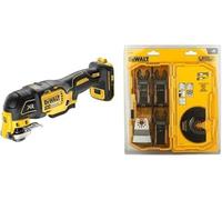 DEWALT DCS356N 18v XR Brushless Oscillating Multi-Tool Body Only & DT20705-QZ Oscillating Multi-Tool Accessory Set in Tough Case