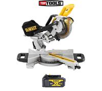 Dewalt DCS365 18V XR Cordless Li-Ion Mitre Saw 184mm With 1 x 4.0Ah Battery